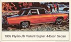 1969 Valiant Postcard Front